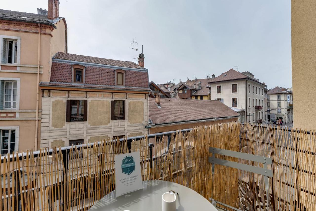 Le Mont Blanc - Charming T1 Ideal For 2 People With Balcony Annecy Ngoại thất bức ảnh